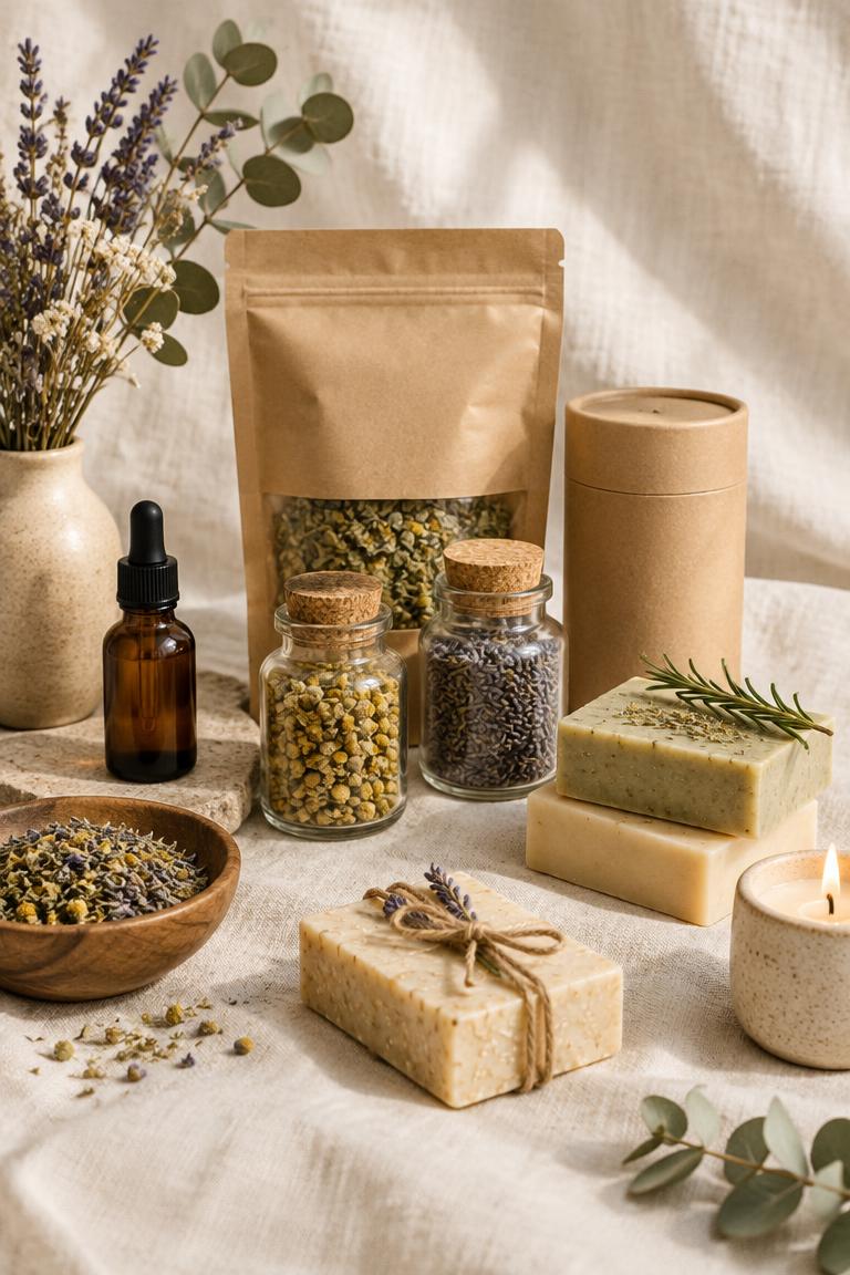 Cómo mostrar tus productos naturales