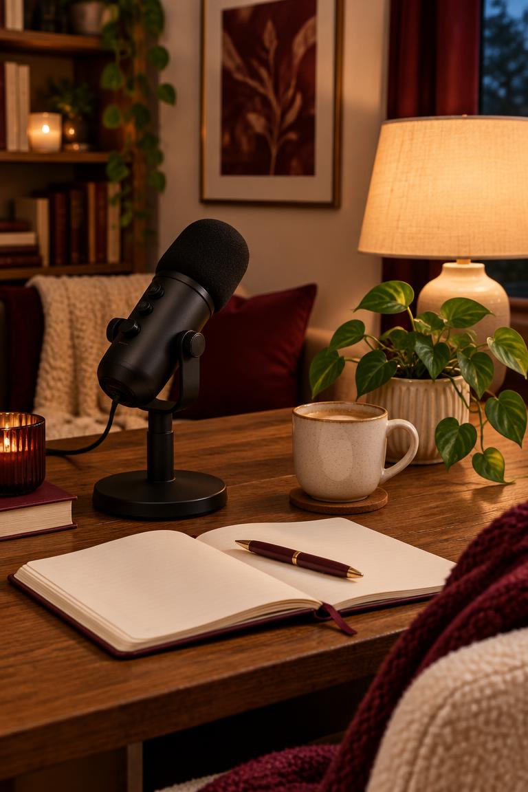 Grabá tu primer podcast desde casa
